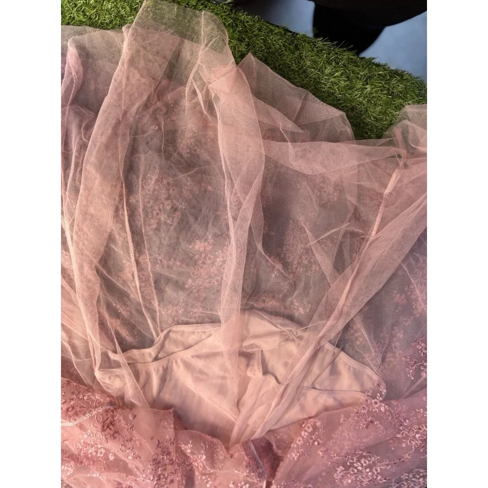 Weismann Dance Costume Ballet Outfit TuTu Womens Adult SA Pink Matching Hair Pin - Picture 4 of 13